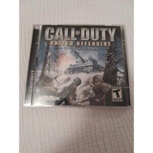 Call Of Duty United Offensive Expansion Pack Computer Games PC CD-ROM Windows